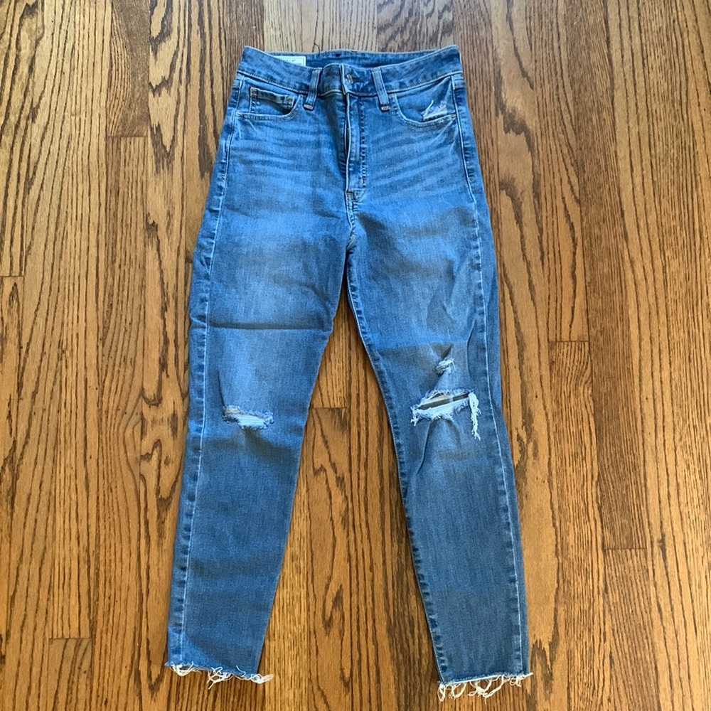 GAP Denim Universal Jegging Sky High with Washwell (28 waist | 6 petite)